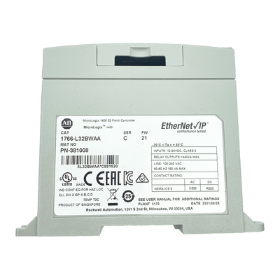 In stock good price Allen Bradley MicroLogix 1400 Programmable Controller 1766-L32BWAA Rockwell