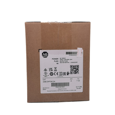 Powerflex Allen Bradley Inverter AC Drive 22B-D4P0N104  CE