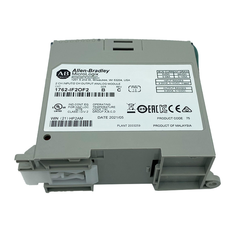 Allen bradley plc MicroLogix 4 Point Analog Comb Module 1762-IF2OF2 brand new AB plc 1762IF2OF2
