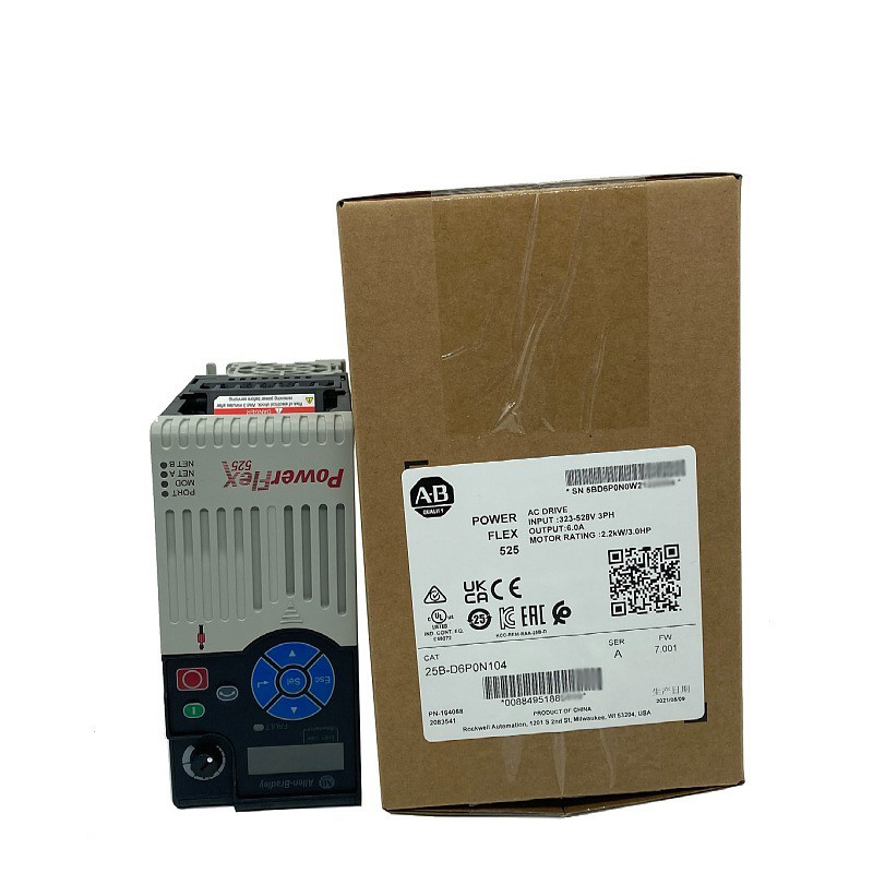 Allen Bradley Powerflex AC Drive 525 25B-D6P0N104 PC Type