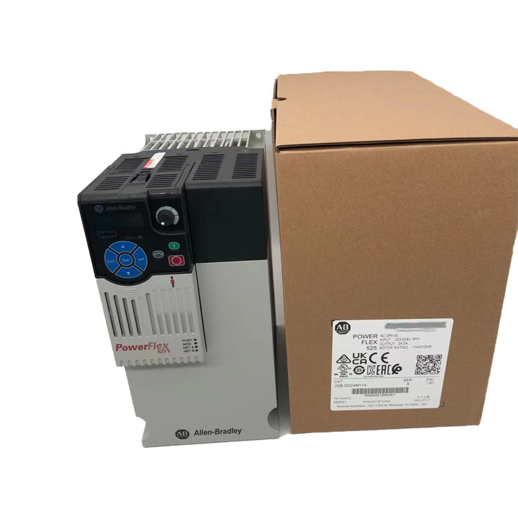 CE Allen Bradley Powerflex Ac Drive 25B-D024N114 Inverter Type 480 VAC