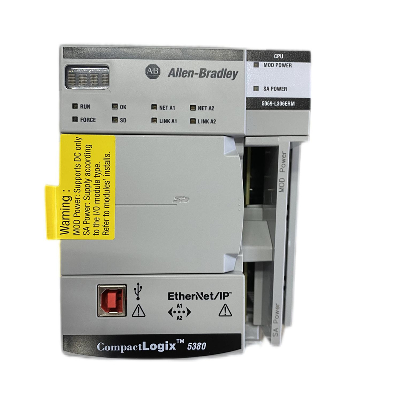 Allen Bradley CompactLogix 5380 Controller Module 5069-L306ERM