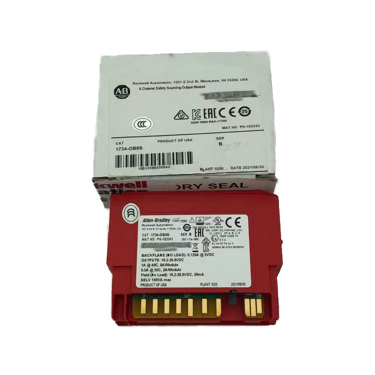 Allen Bradley 1734-OB8S PLC one Year Warranty