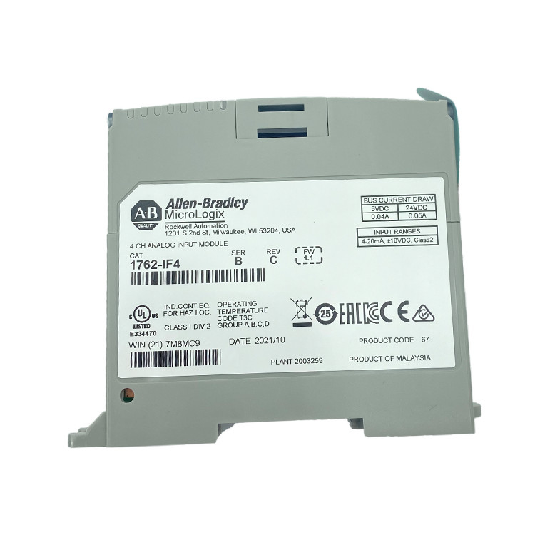 Allen Bradley PLC MicroLogix 4 Point Analog Output Module 1762-IF4