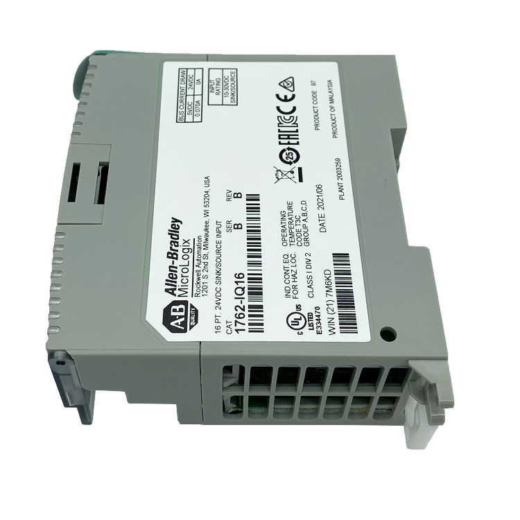 Allen Bradley PLC MicroLogix 16 Point Digital Input Module 1762-IQ16